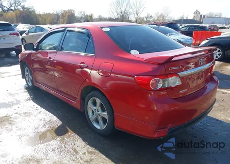 2011 Toyota Corolla S из США, поврежденный, VIN 2T1BU4EE5BC596434